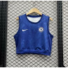 Camiseta Top Sin Mangas Fútbol Mujer Chelsea Primera Equipación 2025-2026