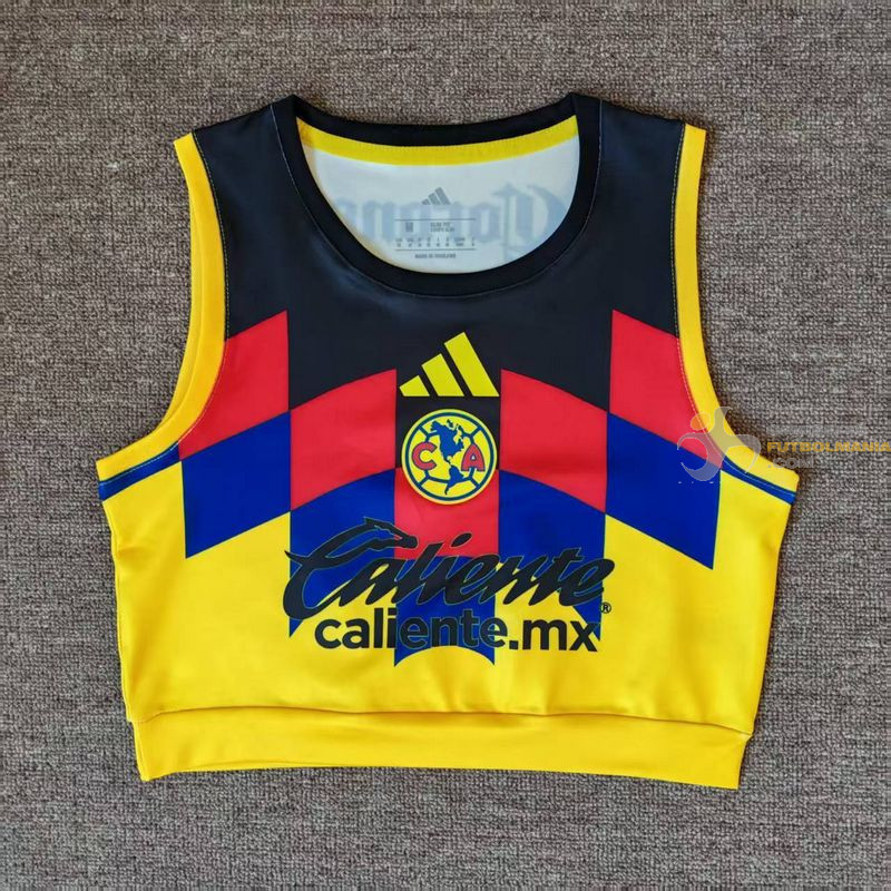 Camiseta Top Sin Mangas Fútbol Mujer Club América Primera Equipación 2025-2026