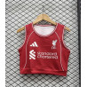 Camiseta Top Sin Mangas Fútbol Mujer Liverpool Primera Equipación 2025-2026