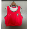Camiseta Top Sin Mangas Fútbol Mujer Portugal Primera Equipación 2025-2026