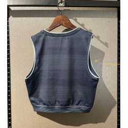 Camiseta Top Sin Mangas Fútbol Mujer Real Madrid Segunda Equipación 2025-2026