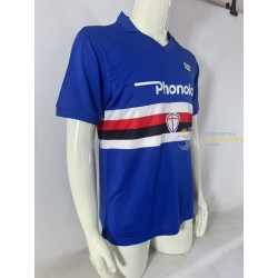 Camiseta Fútbol Sampdoria Primera Equipación Retro Clásica 1984-1988