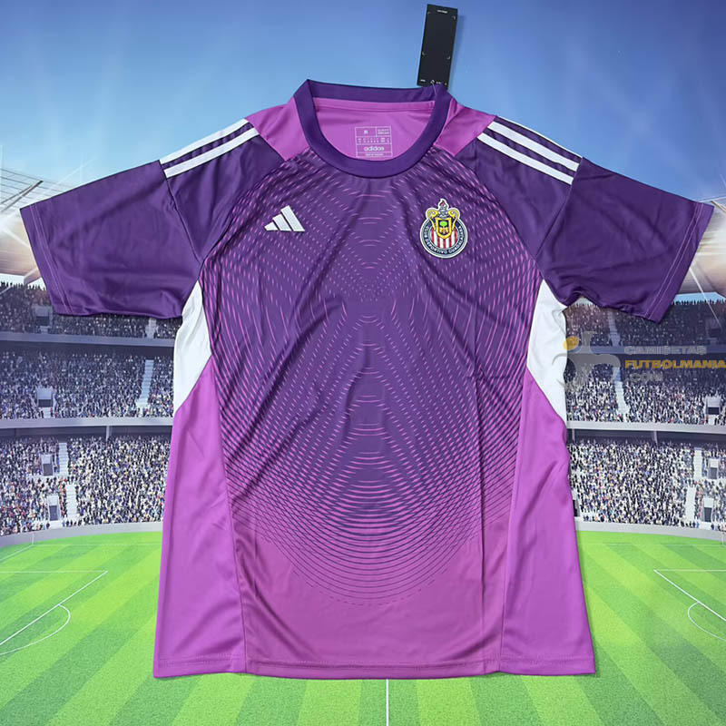 Camiseta Fútbol Chivas de Guadalajara Portero Púpura 2025-2026