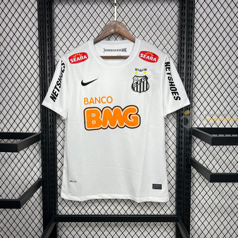 Camiseta Fútbol Santos Primera Equipación Retro Clásica 2011-2012