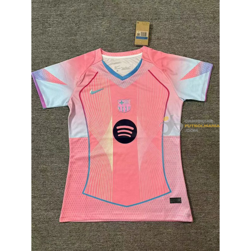 Camiseta Mujer Barcelona Edición Especial Rosa 2025-2026