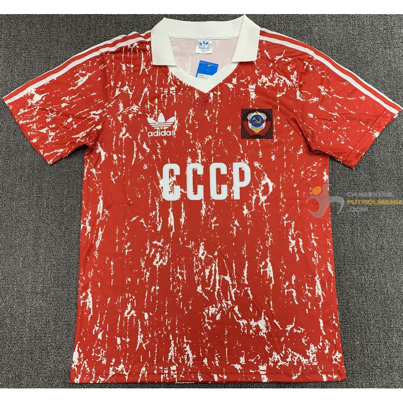 Camiseta Futbol Unión Soviética URSS - CCCP Retro Clásica 1990