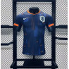 Camiseta Fútbol Países Bajos Segunda Equipación Versión Jugador Eurocopa 2024