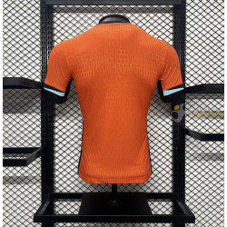 Camiseta Fútbol Países Bajos Primera Equipación Versión Jugador Eurocopa 2024