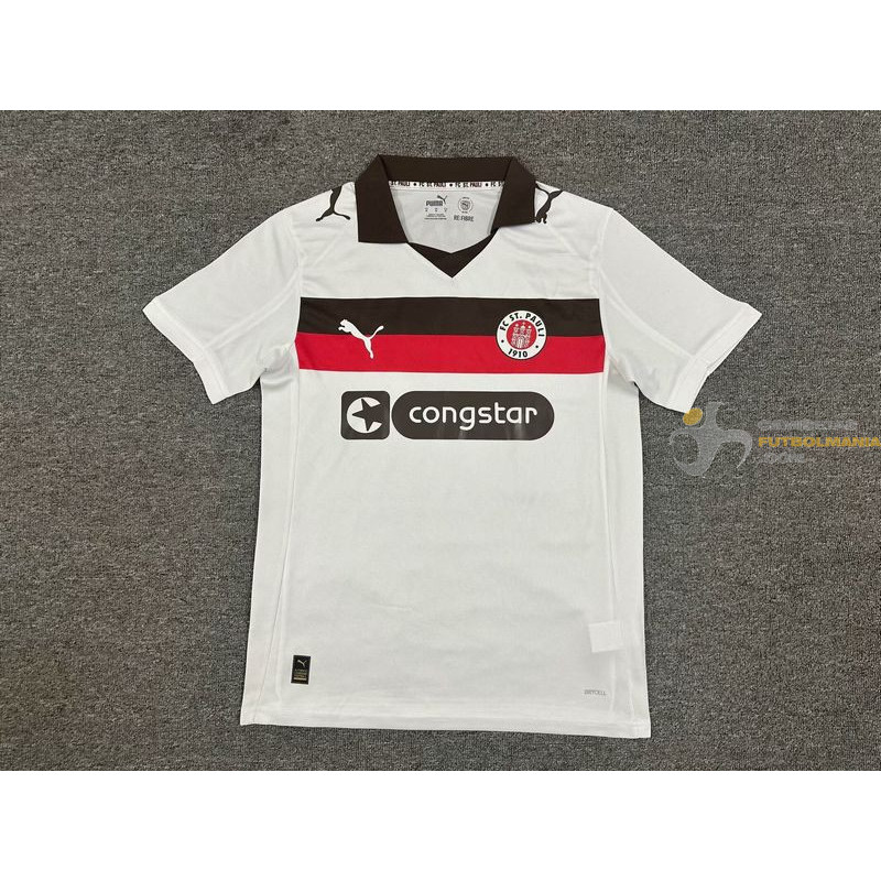 Camiseta Fútbol St. Pauli Segunda Equipación 2025-2026
