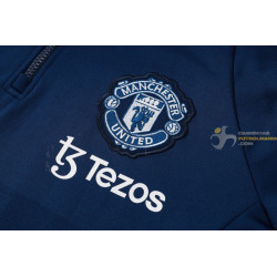 Chándal Sudadera Capucha Manchester United Azul 205-2026