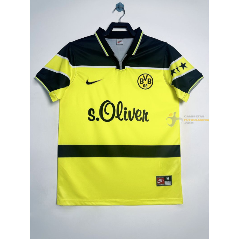 Camiseta Fútbol Borussia Dortmund Retro Clásica 1997-1998