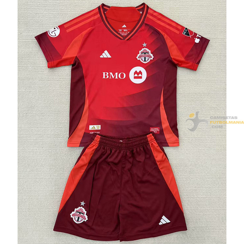 Camiseta y Pantalón Niños Toronto FC Primera Equipación 2025-2026