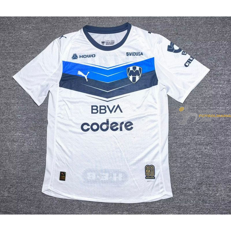 Camiseta Fútbol Rayados Monterrey Segunda Equipación 2025-2026