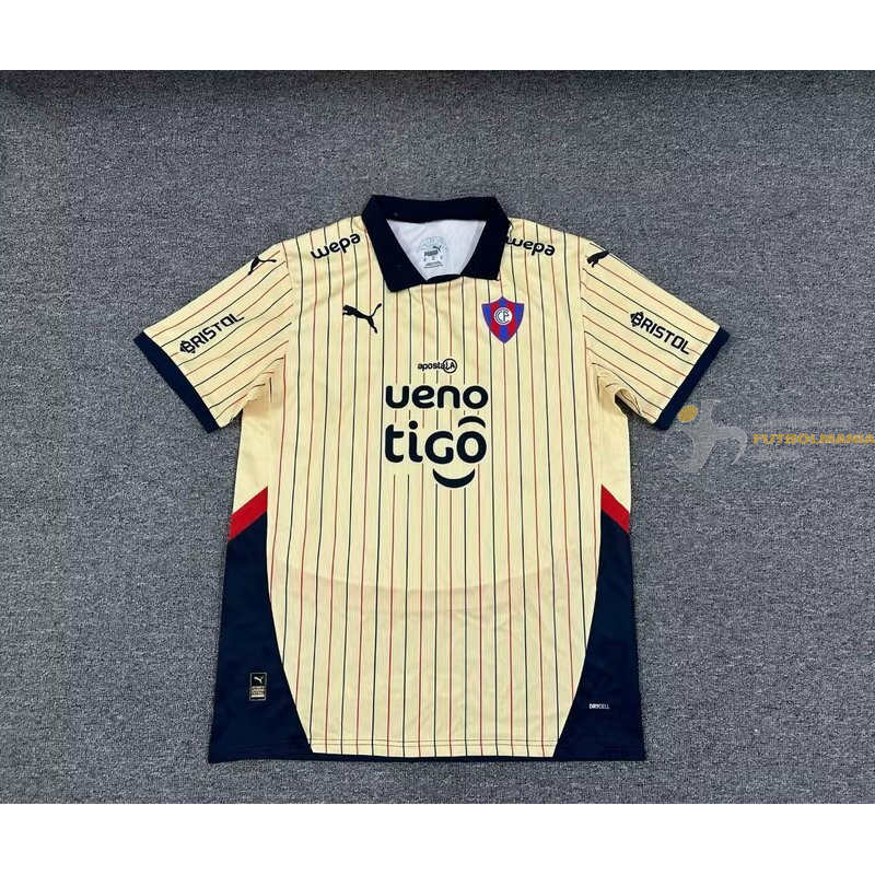 Camiseta Fútbol Cerro Porteño Segunda Equipación 2025-2026