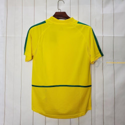 Camiseta Brasil CBF Retro Clásica 2002