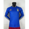 Camiseta Fútbol Italia Primera Equipación Versión Jugador Manga Larga 2026