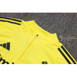 Chándal Niños Real Madrid Amarillo Negro 2025-2026