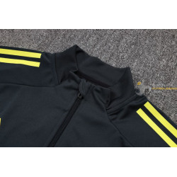 Chándal Niños Real Madrid Negro Amarillo 2025-2026