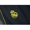 Chándal Niños Real Madrid Negro Amarillo 2025-2026