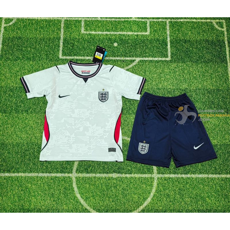 Camiseta y Pantalón Niños Inglaterra Primera Equipación 2026