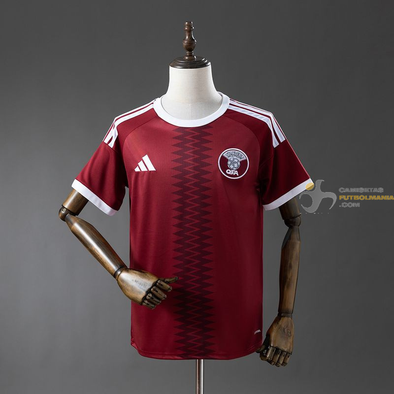 Camiseta Fútbol Qatar Primera Equipación 2026