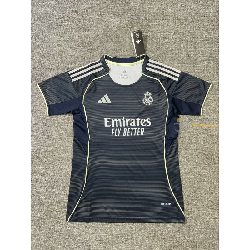 Camiseta Fútbol Mujer Real Madrid Segunda Equipación 2025-2026