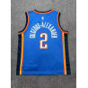 Camiseta NBA Niños Shai Gilgeous-Alexander 2 Oklahoma City Thunder Blue