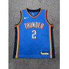Camiseta NBA Niños Shai Gilgeous-Alexander 2 Oklahoma City Thunder Blue