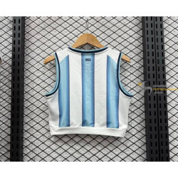 Camiseta Top Sin Mangas Mujer Argentina Primera Equipación 2025-2026