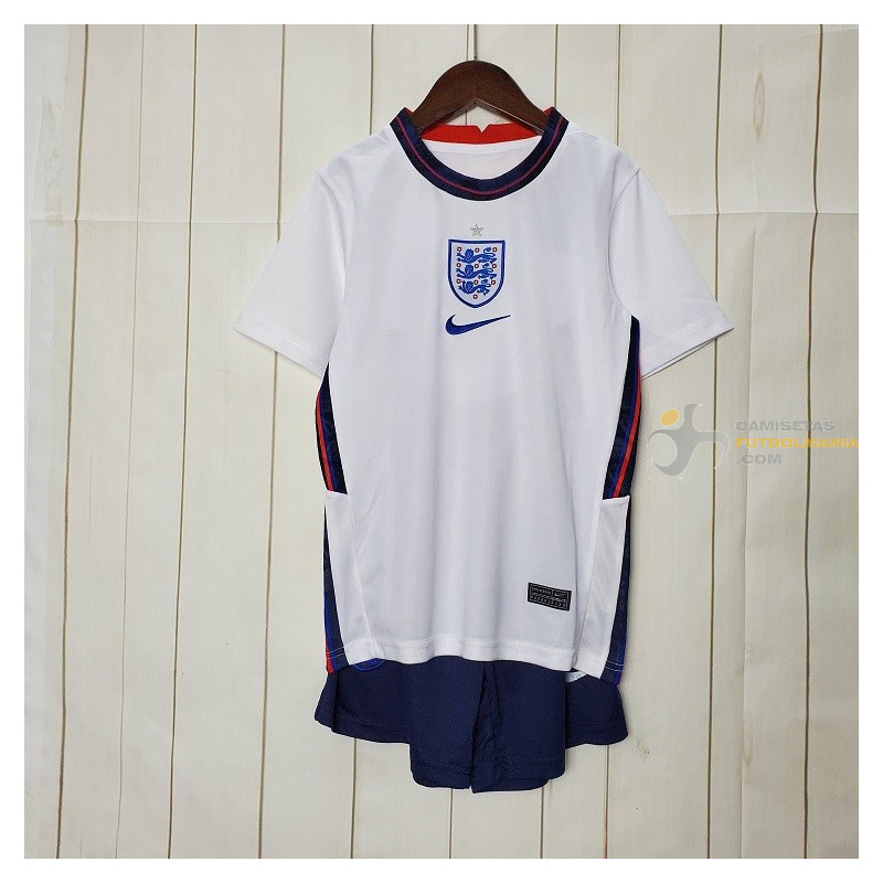 Camiseta y Pantalón Niños Inglaterra Primera Equipación Euro 2021