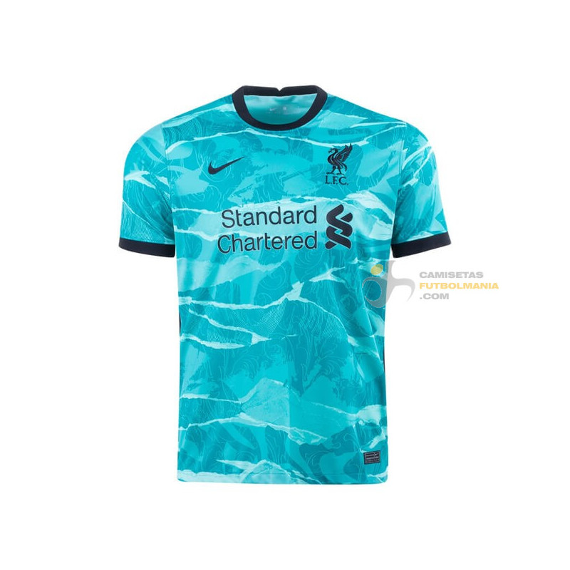 Camiseta Liverpool Segunda Equipación 2020-2021