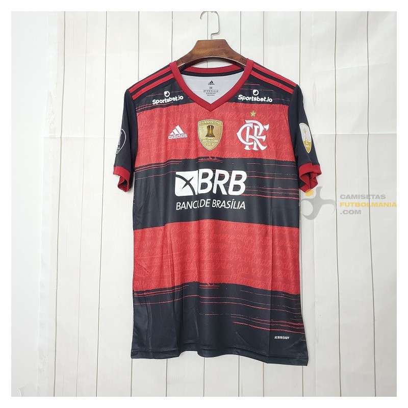 Camiseta Flamengo Primera Equipación Full Sponsor 2020-2021