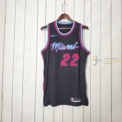 Camiseta NBA Jimmy Butler Miami Heat Negra 2019-2020