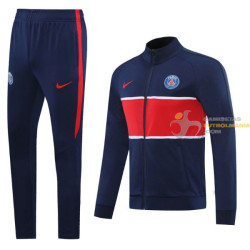 Chándal Paris Saint-Germain Azul Rojo Rayas Temporada 2020-2021