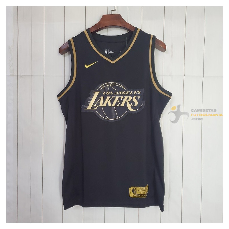Camiseta NBA Kobe Los Angeles Lakers Negra Retro Edition 2019-2020