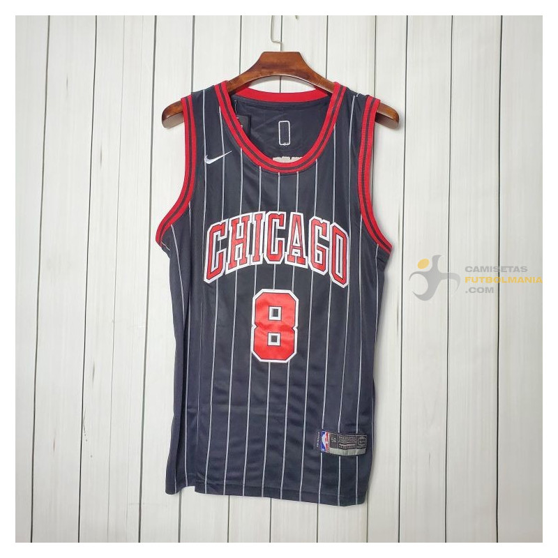 Camiseta NBA Zach Lavine 8 de los Chicago Bulls 2020-2021