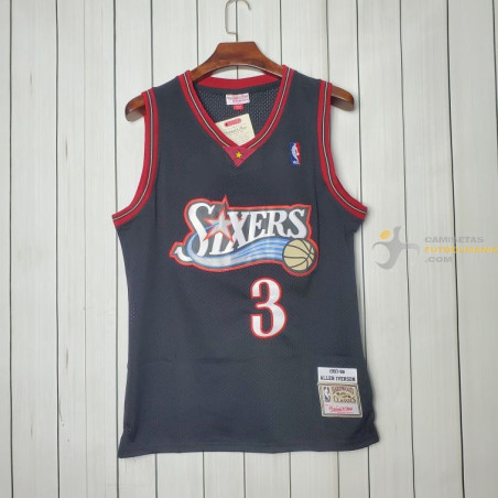 Camiseta NBA Iverson de Seventy Sixers 1997-1998